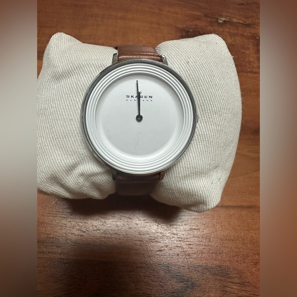 Skagen Ditte Dress Minimalist White Dial Watch - Picture 1 of 6